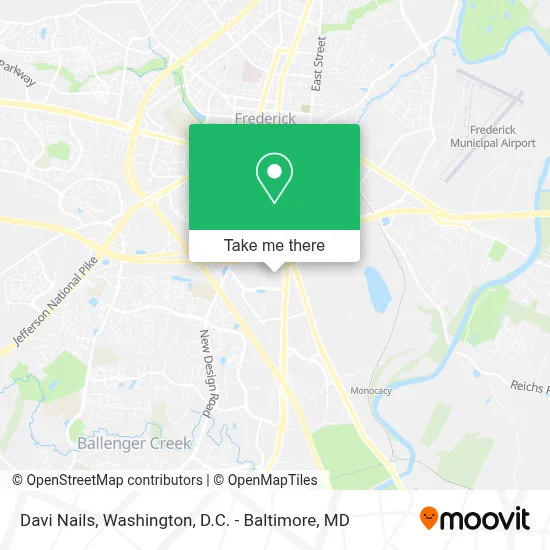 Davi Nails map
