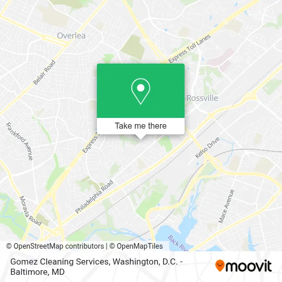 Gomez Cleaning Services map