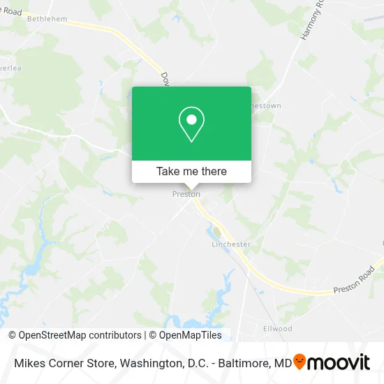 Mikes Corner Store map