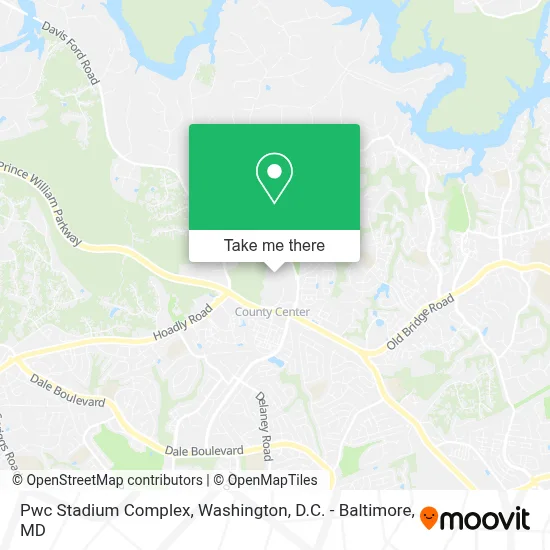 Pwc Stadium Complex map