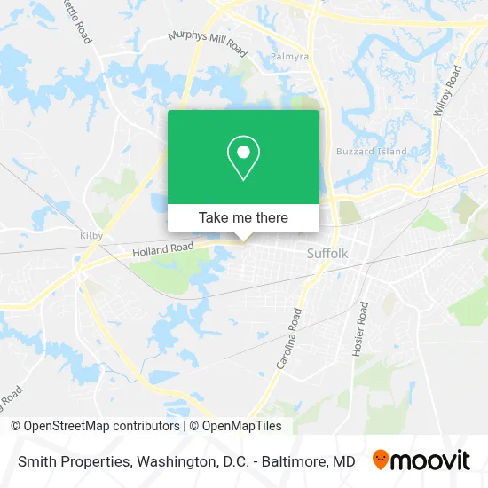 Smith Properties map
