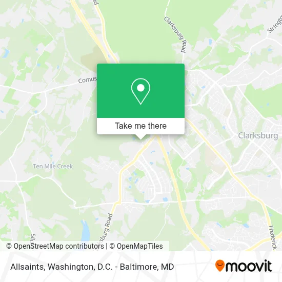 Allsaints map