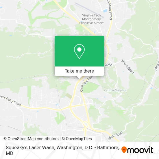 Squeaky's Laser Wash map