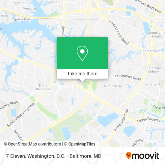 7-Eleven map