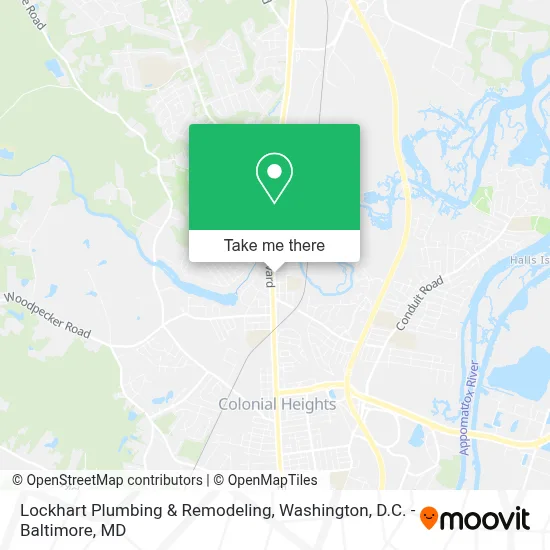 Lockhart Plumbing & Remodeling map