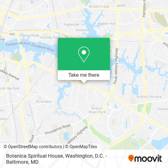 Botanica Spiritual House map