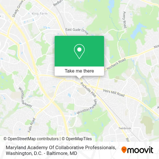 Maryland Academy Of Collaborative Professionals map