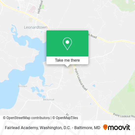 Fairlead Academy map