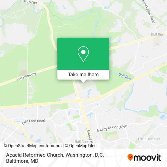 Acacia Reformed Church map