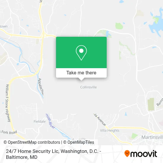 24/7 Home Security Llc map