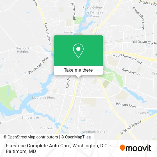 Firestone Complete Auto Care map