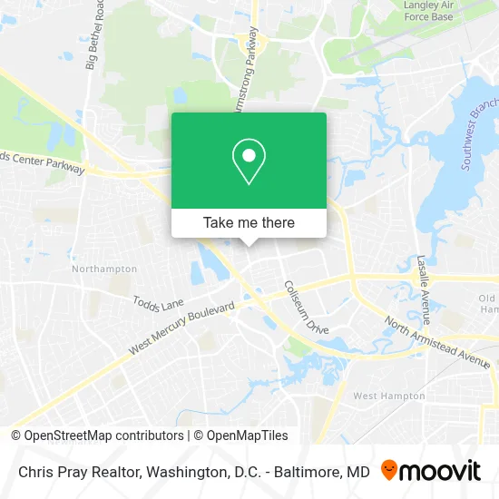 Chris Pray Realtor map