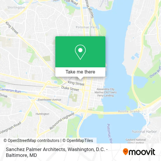 Sanchez Palmer Architects map