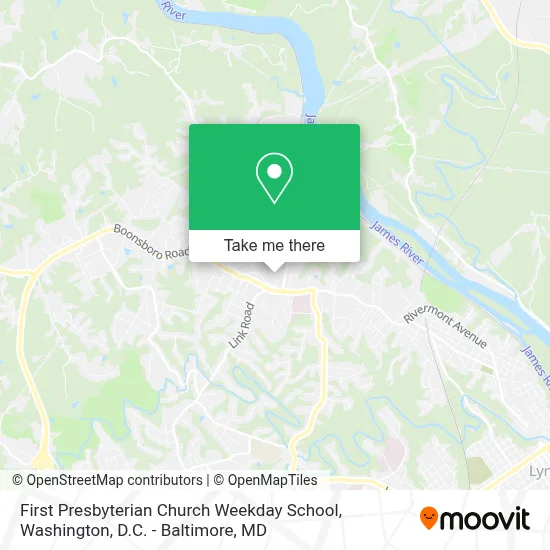 First Presbyterian Church Weekday School map