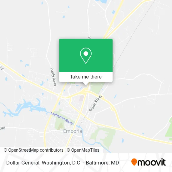 Dollar General map