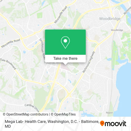 Mega Lab- Health Care map