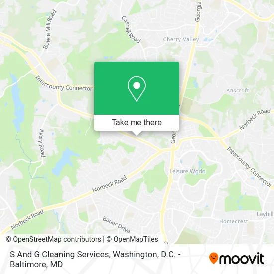 S And G Cleaning Services map