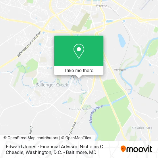 Edward Jones - Financial Advisor: Nicholas C Cheadle map