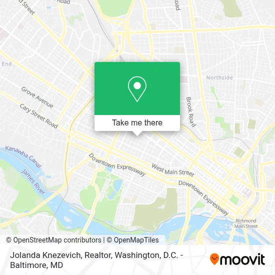 Jolanda Knezevich, Realtor map