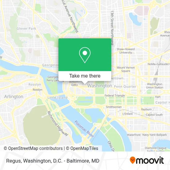 Regus map