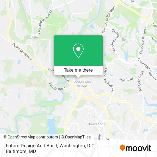 Future Design And Build map