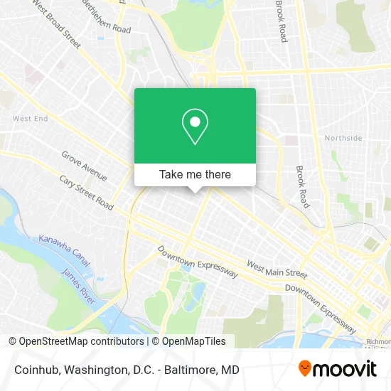 Coinhub map