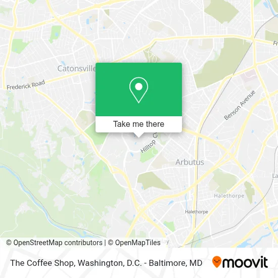 The Coffee Shop map