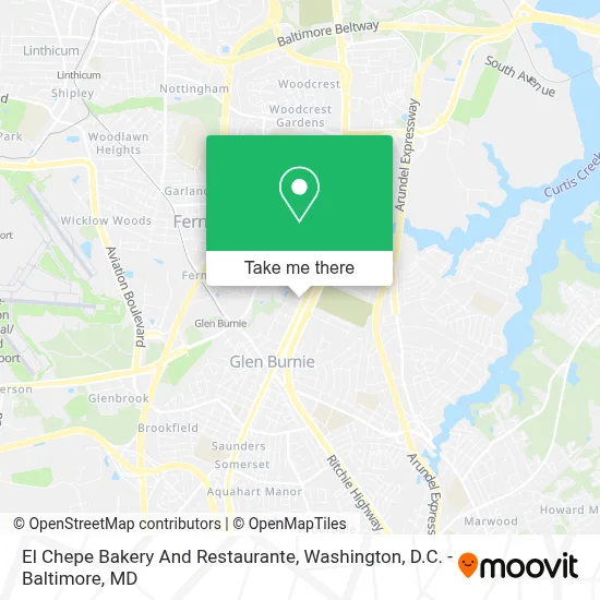El Chepe Bakery And Restaurante map