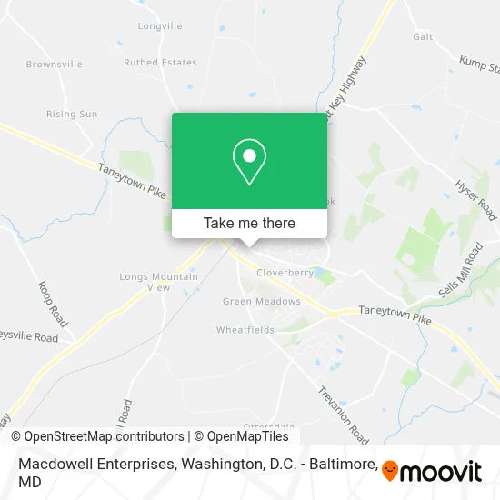 Macdowell Enterprises map