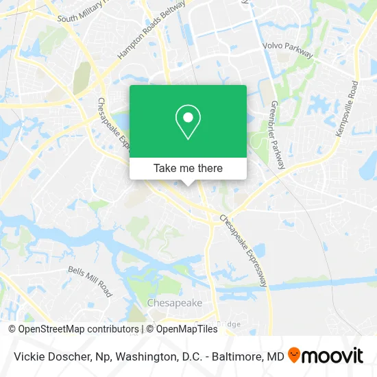 Vickie Doscher, Np map