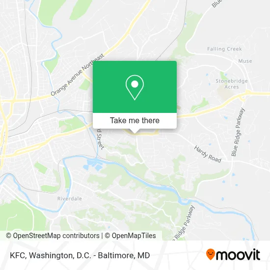 Kfc map