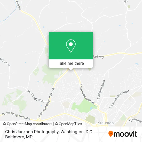 Chris Jackson Photography map