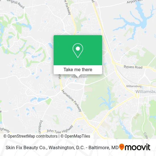 Skin Fix Beauty Co. map