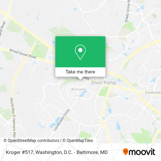 Kroger #517 map