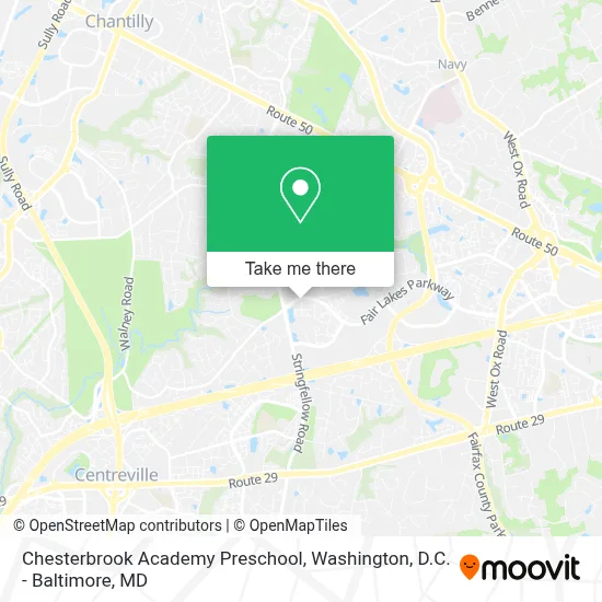 Chesterbrook Academy Preschool map