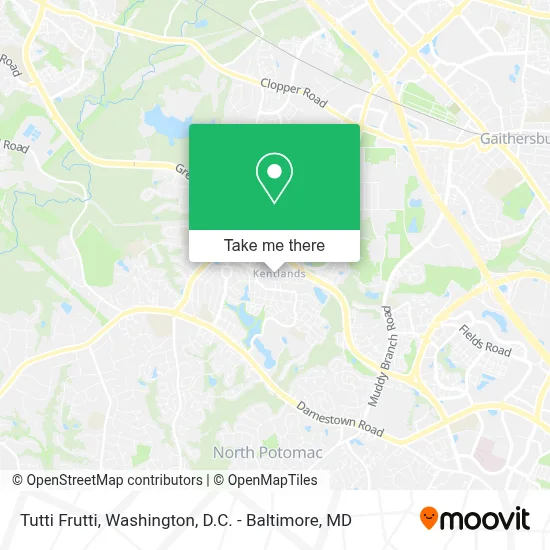 Tutti Frutti map