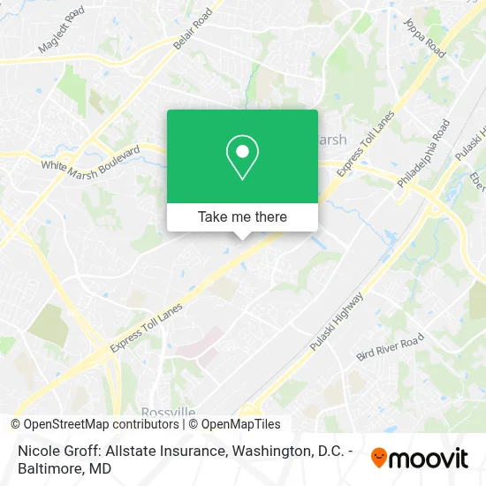 Nicole Groff: Allstate Insurance map