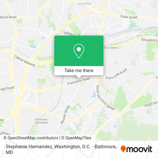 Stephanie Hernandez map
