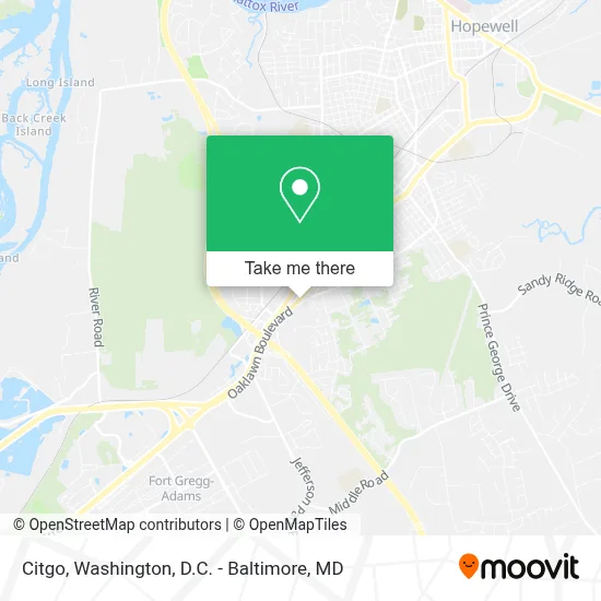Citgo map