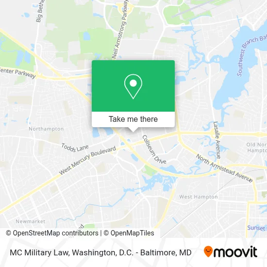 MC Military Law map