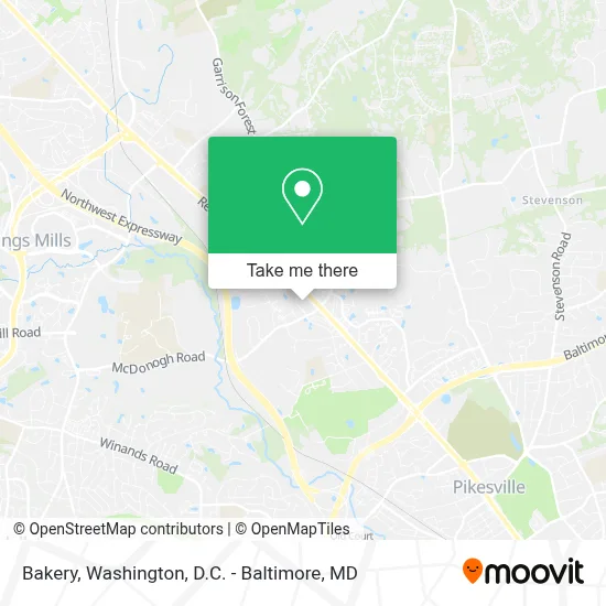 Bakery map