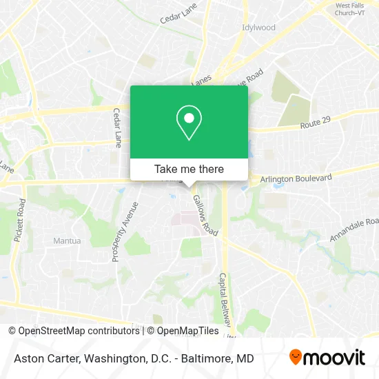 Aston Carter map