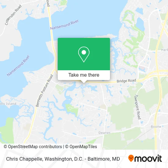 Chris Chappelle map