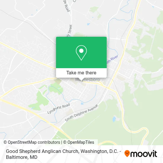 Good Shepherd Anglican Church map