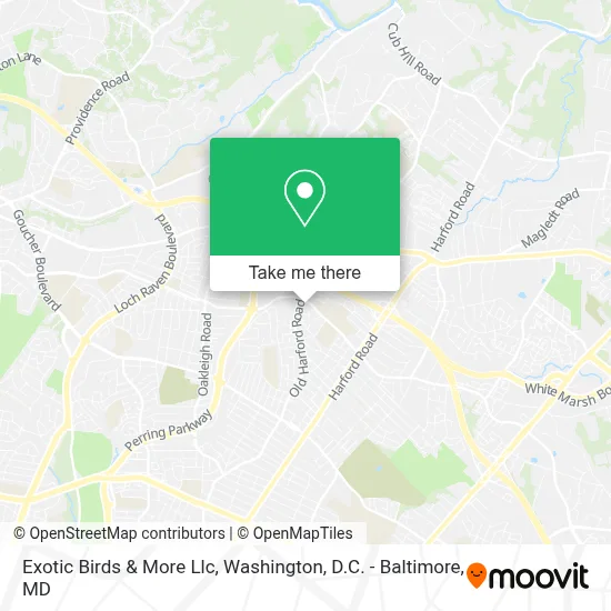 Exotic Birds & More Llc map