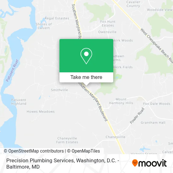 Precision Plumbing Services map