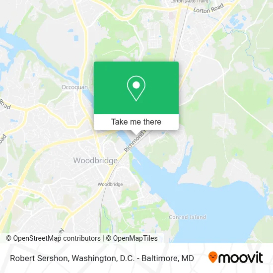 Robert Sershon map