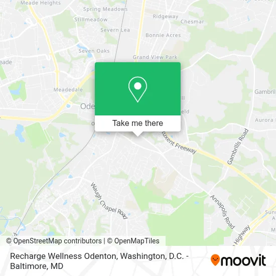 Recharge Wellness Odenton map