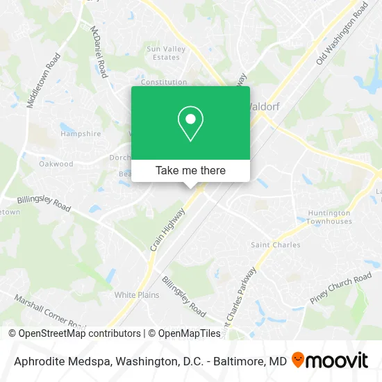 Aphrodite Medspa map