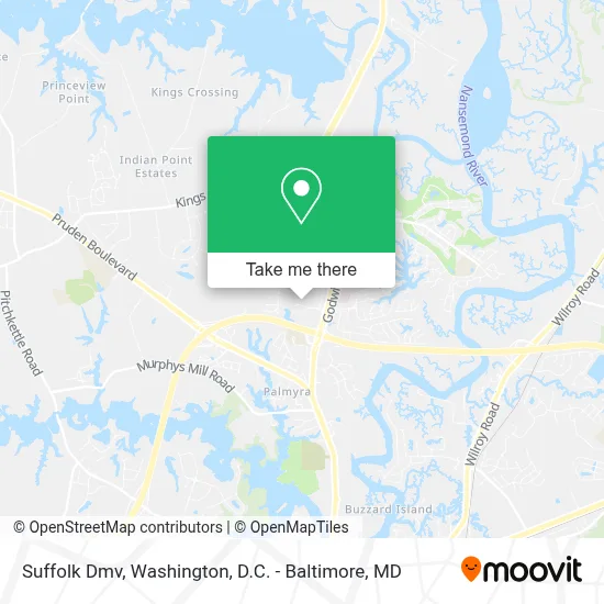 Suffolk Dmv map